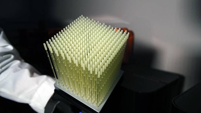 Researchers Create 3D-Printed Nasal Swab for COVID-19 Testing