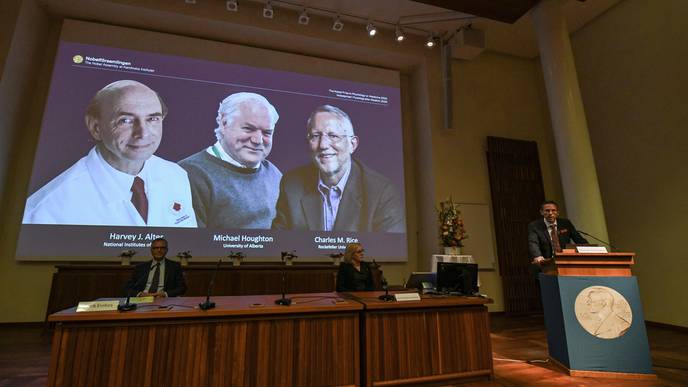 Americans & Briton Win Nobel Prize in Medicine for Discovery of Hepatitis C Virus
