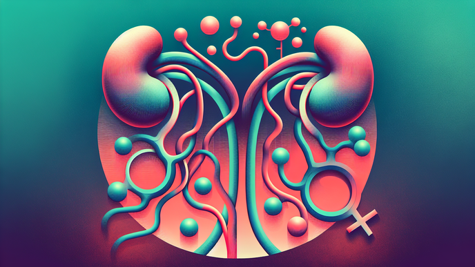 estrogen kidney repair chronic disease